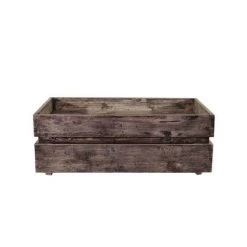 Organic Restoration Reclaimed Elm Ottoman