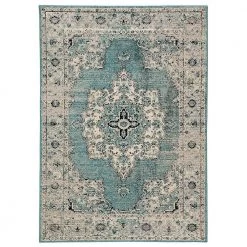 Jaipur Living Jaipur Peridot Rugs - Fog/Blue Coral