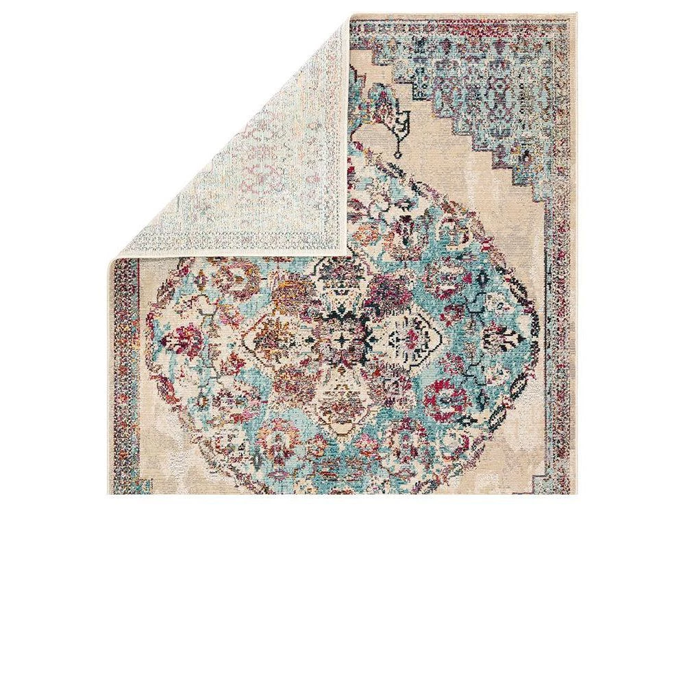 Jaipur Living Jaipur Peridot Rugs - Crème Brulee/Nile Blue