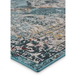 Jaipur Living Jaipur Peridot Rugs - Colonial Blue/White Swan