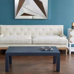 Bungalow 5 - Parsons Coffee Table. In Navy Blue