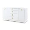 Bungalow 5 - Pavel 4-Drawer & 2-Door Cabinet In White