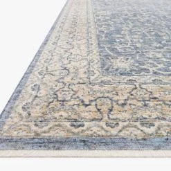 Loloi Rugs Pandora Rugs By Loloi - PAN-04 Dark Blue/Ivory
