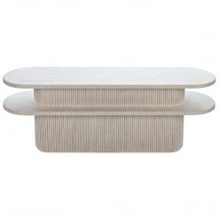 Noir Furniture Noir Parker Console, White Wash Consoles