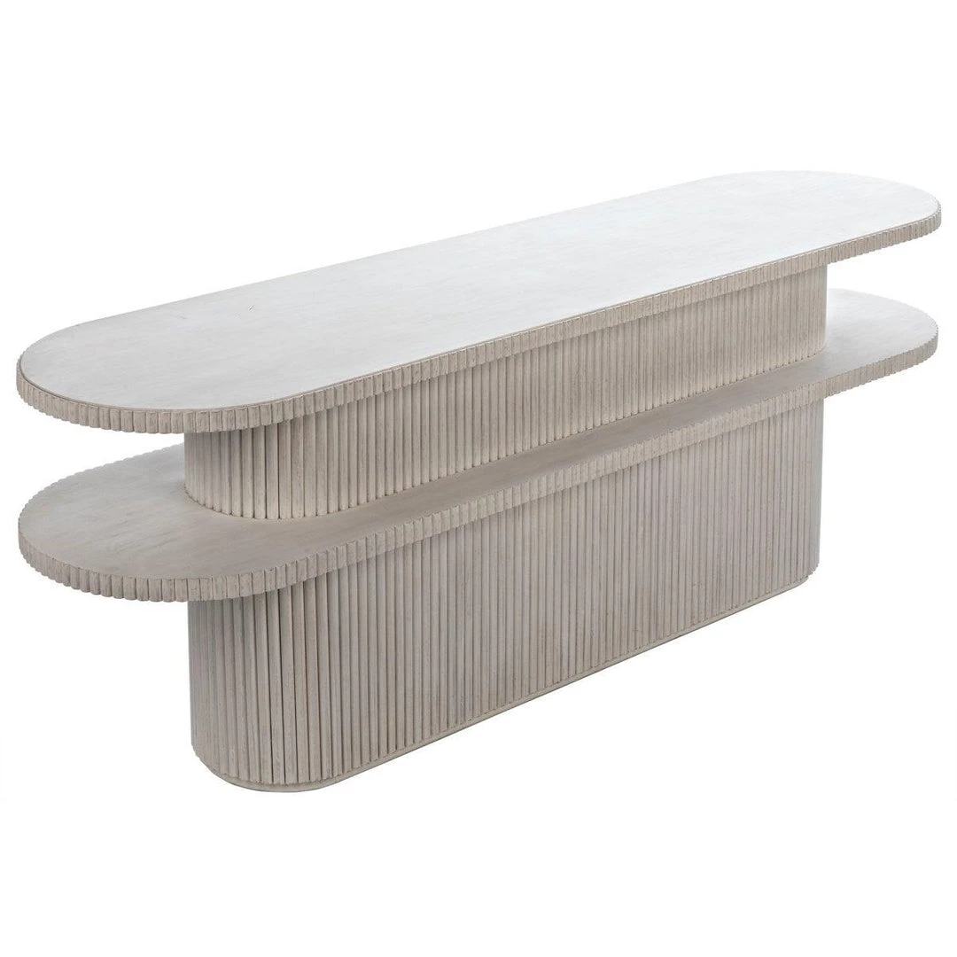 Noir Furniture Noir Parker Console, White Wash Consoles
