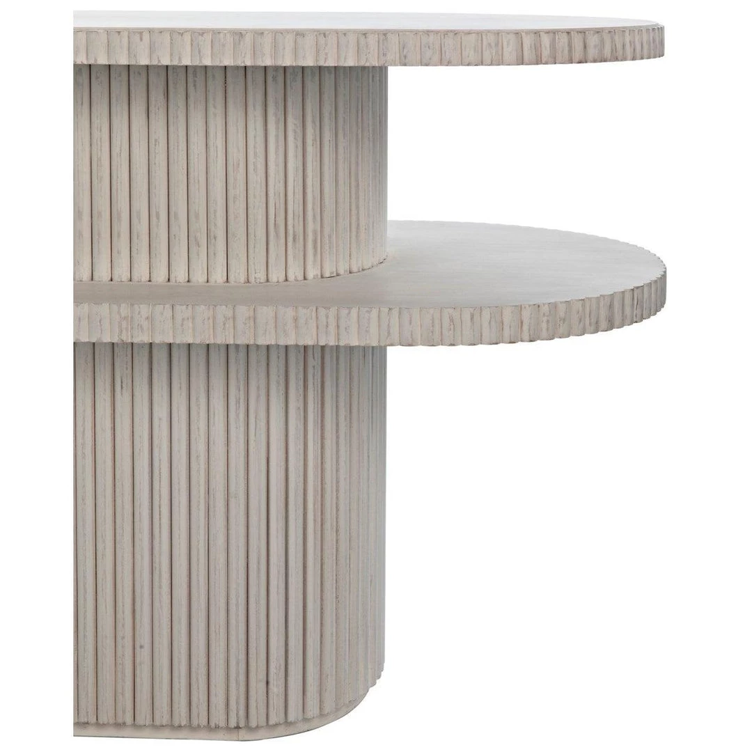 Noir Furniture Noir Parker Console, White Wash Consoles