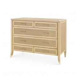 Bungalow 5 - Paulina Large 6-Drawer, Natural