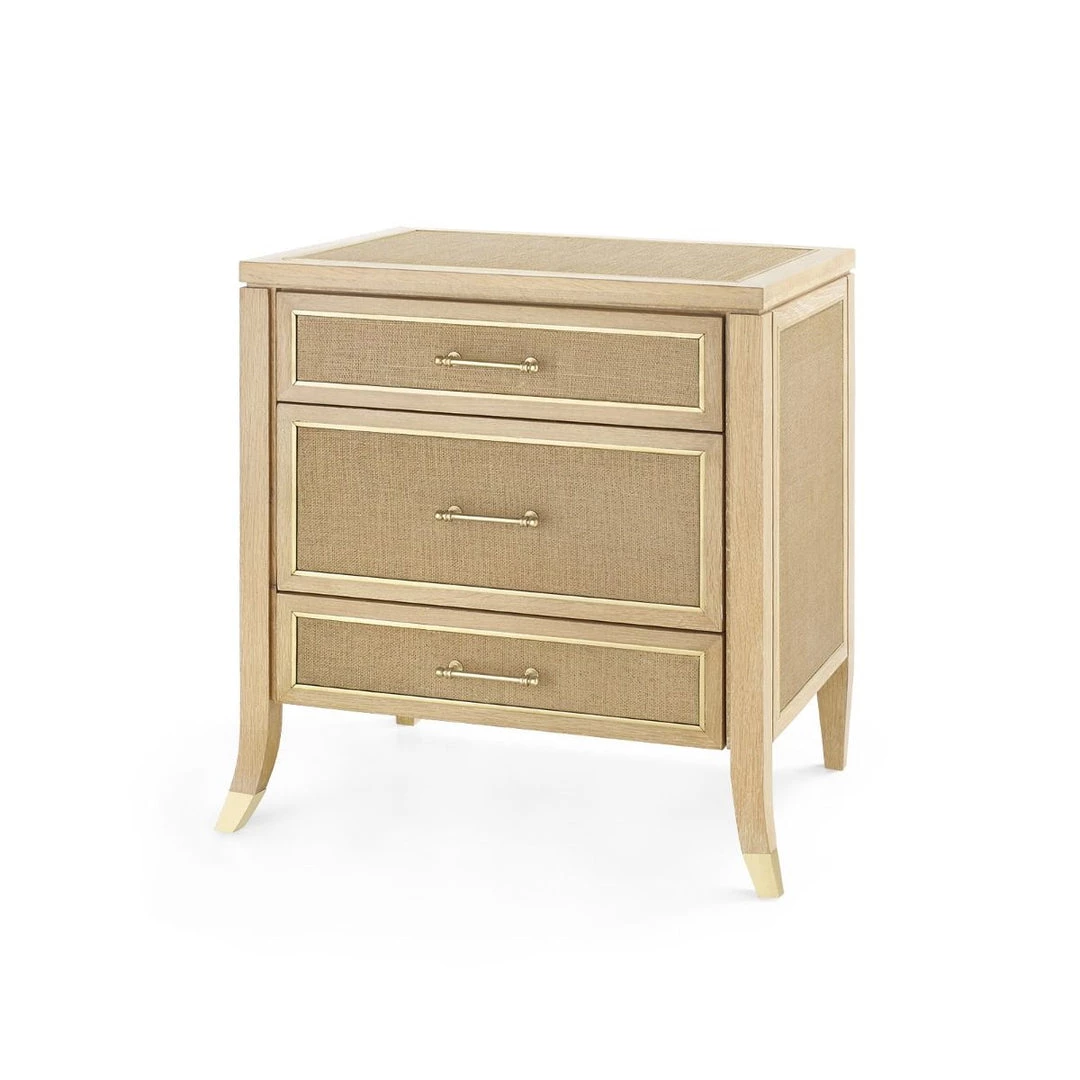 Bungalow 5 - Paulina 3-Drawer Side Table, Natural