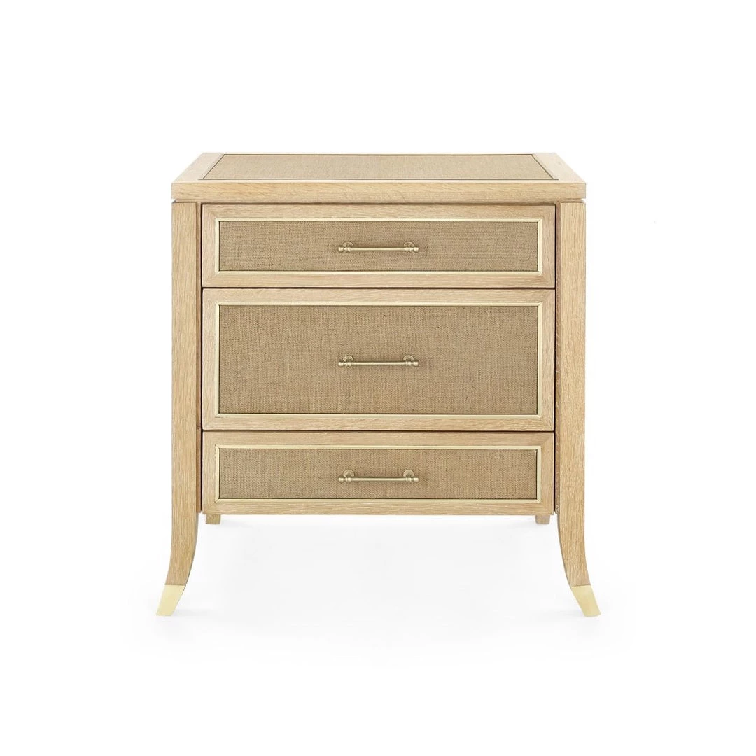 Bungalow 5 - Paulina 3-Drawer Side Table, Natural