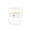 Bungalow 5 - Polo 1-Drawer Side Table, White