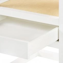 Bungalow 5 - Polo 1-Drawer Side Table, White