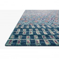 Loloi Rugs Justina Blakeney Rugs - Priti - PRT-07 DENIM/BERRY