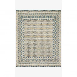 Loloi Rugs Justina Blakeney Rugs - Priti - PRT-02 GREY/LAGOON