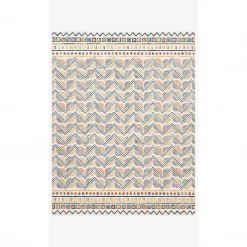 Loloi Rugs Justina Blakeney Rugs - Priti - PRT-03 IVORY/MULTI
