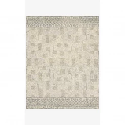 Loloi Rugs Justina Blakeney Rugs - Priti - PRT-04 PEWTER/NATURAL