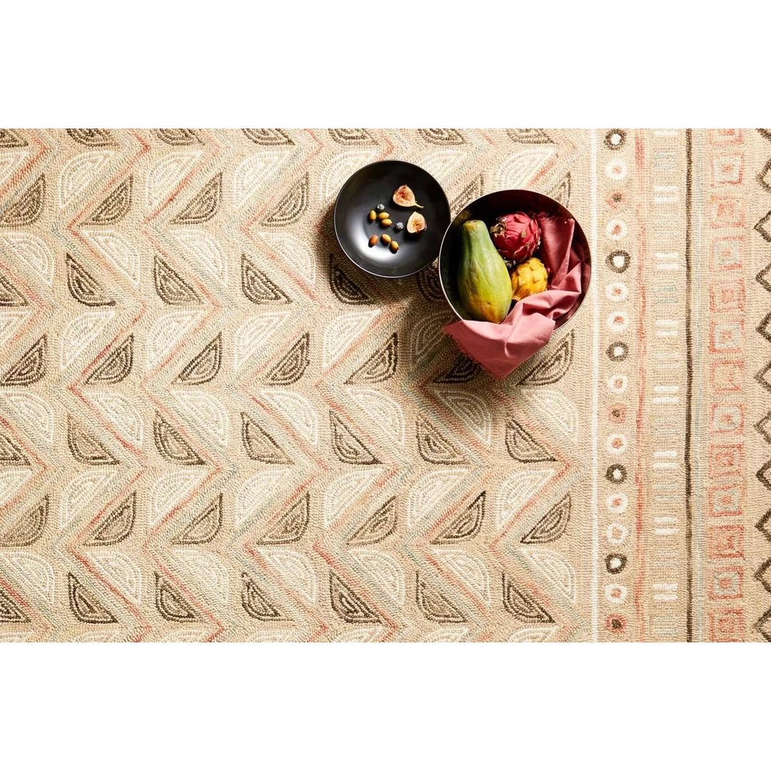 Loloi Rugs Justina Blakeney Rugs - Priti - PRT-08 TAUPE/MULTI