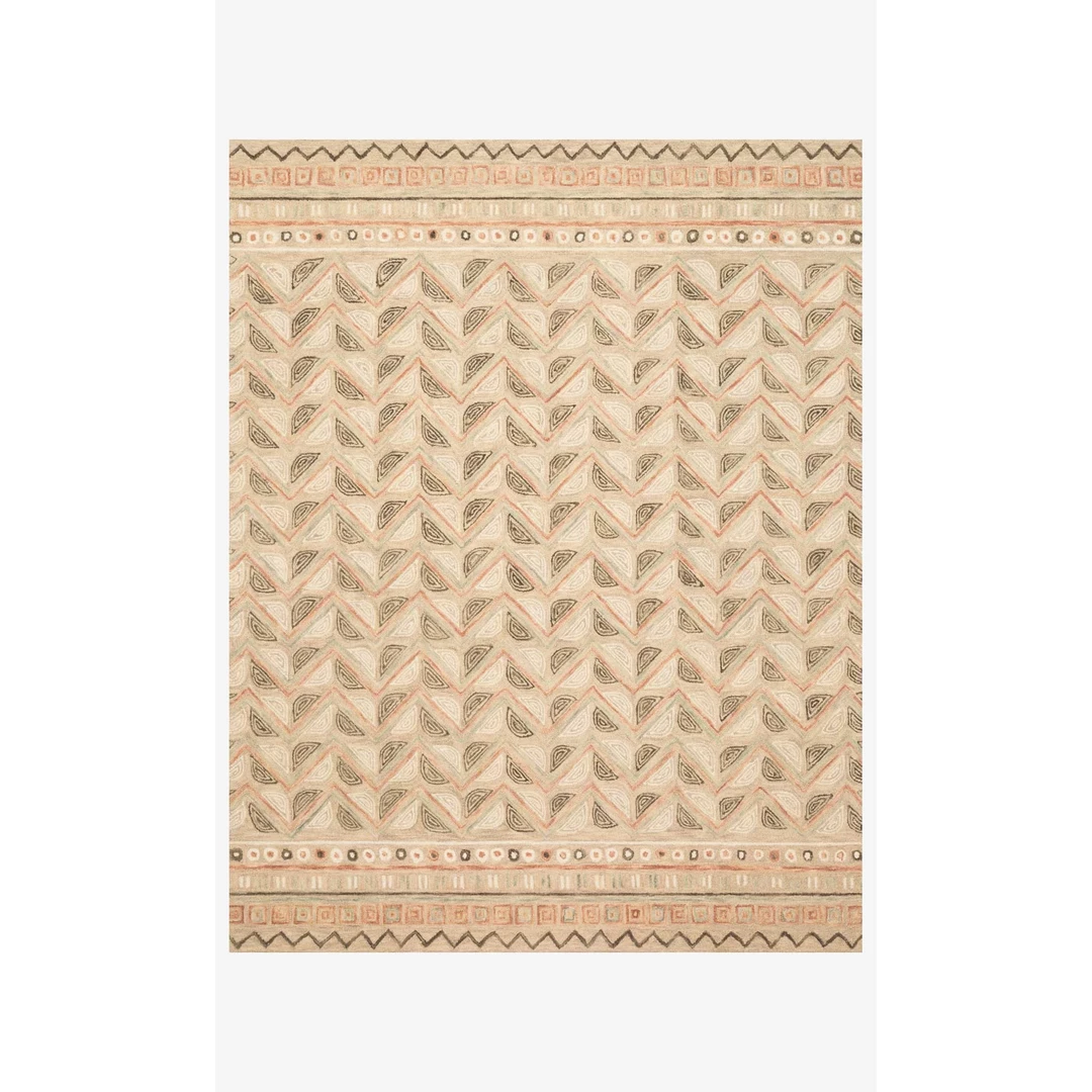 Loloi Rugs Justina Blakeney Rugs - Priti - PRT-08 TAUPE/MULTI