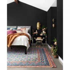 Loloi Rugs Justina Blakeney Rugs - Priti - PRT-01 TEAL/FIESTA