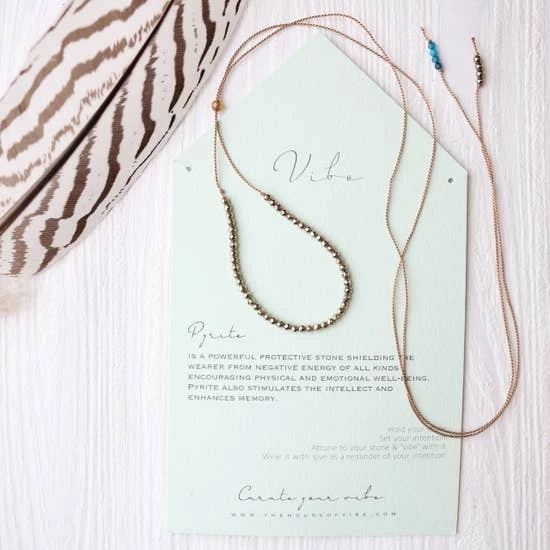 Vibes Beaded Necklace