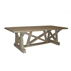 Dining Tables CFC Furniture Reclaimed Lumber Pentagon Dining Table, 144"