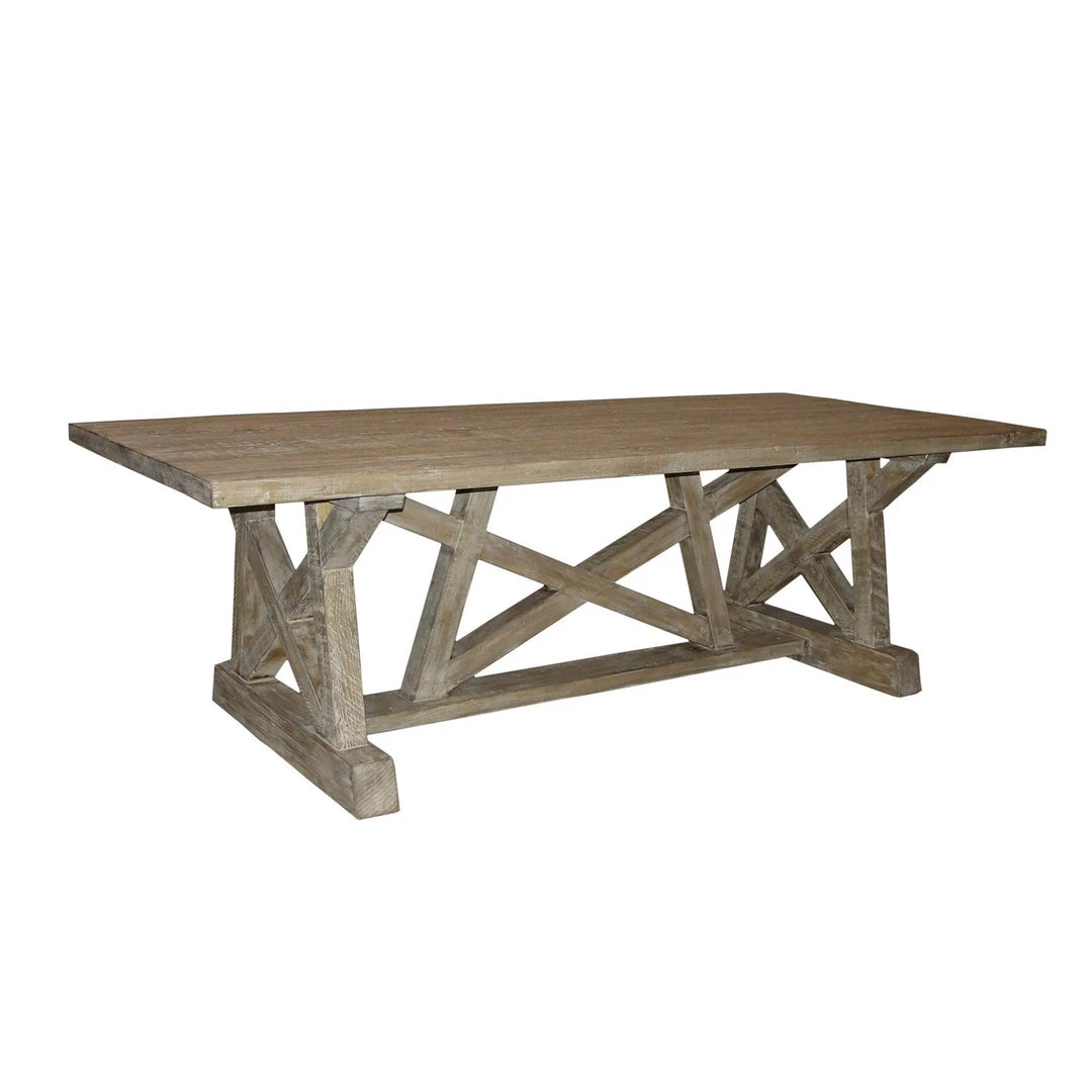 Dining Tables CFC Furniture Reclaimed Lumber Pentagon Dining Table, 144"
