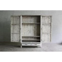 Organic Restoration Reclaimed Elm Cabinet - Large