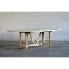 Organic Restoration Reedition French Farm Table - Elliptical Oval