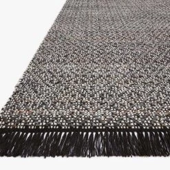 Loloi Rugs Justina Blakeney Rey Rug Collection - Rey-02 Ivory/Charcoal