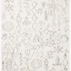 Loloi Rugs Justina Blakeney Ronnie Rug Collection - Ron-03 Ivory/Charcoal