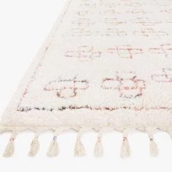 Loloi Rugs Justina Blakeney Ronnie Rug Collection - Ron-05 Ivory/Sunset