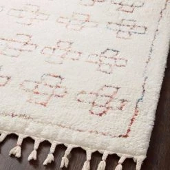 Loloi Rugs Justina Blakeney Ronnie Rug Collection - Ron-05 Ivory/Sunset