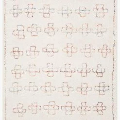 Loloi Rugs Justina Blakeney Ronnie Rug Collection - Ron-05 Ivory/Sunset