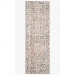 Loloi Rugs Skye Rug Collection By Loloi -Sky 01-Blush/Grey