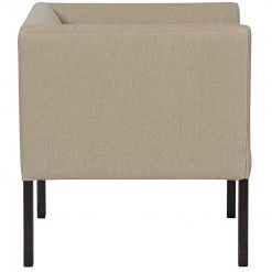 Noir Furniture Noir Futura Club Chair With Metal Base