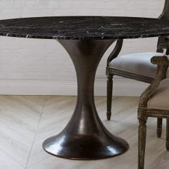 Bungalow 5 - Stockholm Bronze Center Dining Table Base (Pairs With 36