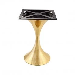 Bungalow 5 - Stockholm Brass Center Dining Table Base (Pairs With 36" Top, Sold Separately) In Brass