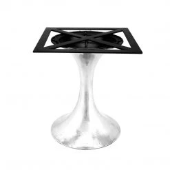 Bungalow 5 - Stockholm Nickel Dining Table Base (Pairs With 52" & 60" Top, Sold Separately) In Nickel
