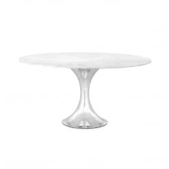 Bungalow 5 - Stockholm Nickel Dining Table Base (Pairs With 52
