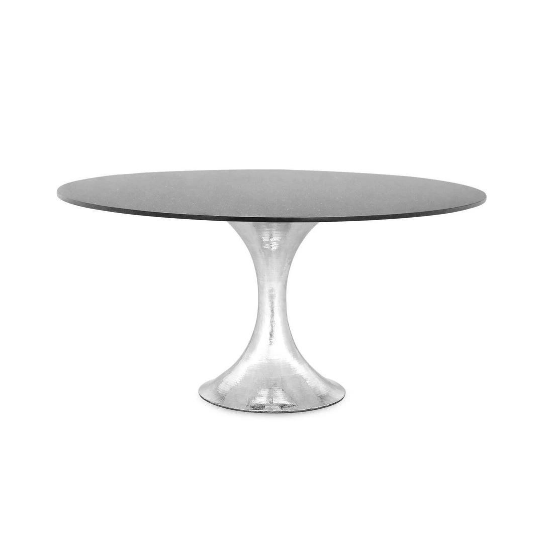 Bungalow 5 - Stockholm Nickel Dining Table Base (Pairs With 52" & 60" Top, Sold Separately) In Nickel