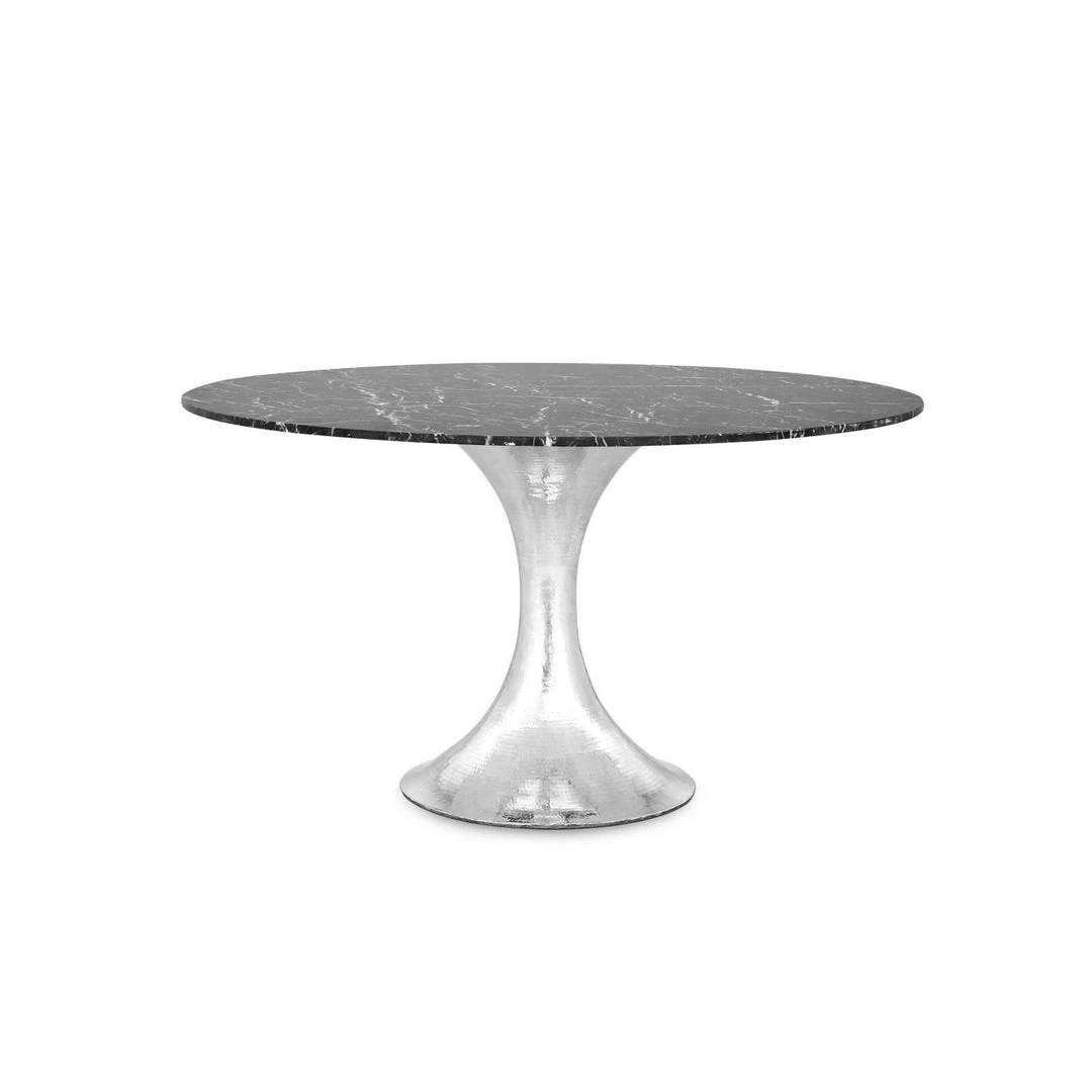 Bungalow 5 - Stockholm Nickel Dining Table Base (Pairs With 52" & 60" Top, Sold Separately) In Nickel