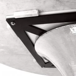 Bungalow 5 - Stockholm Nickel Dining Table Base (Pairs With 52