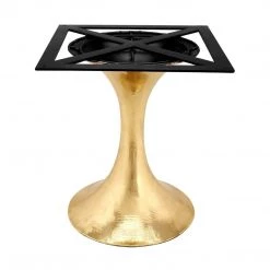 Bungalow 5 - Stockholm Brass Dining Table Base (Pairs With 52" & 60" Top, Sold Separately) In Brass