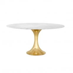 Bungalow 5 - Stockholm Brass Dining Table Base (Pairs With 52