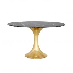 Bungalow 5 - Stockholm Brass Dining Table Base (Pairs With 52