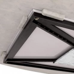 Bungalow 5 - Stockholm Nickel Oval Dining Table Base (Pairs With 95