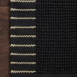 Loloi Rugs Joanna Gaines Sadie Rug Collection - SAD-01 Black