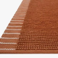 Loloi Rugs Joanna Gaines Sadie Rug Collection - SAD-01 Terracotta