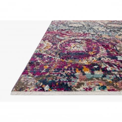 Loloi Rugs Justina Blakeney Rugs - Silvia - SIL-05 Midnight/Fuchsia