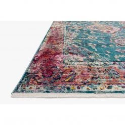 Loloi Rugs Justina Blakeney Rugs - Silvia - SIL-02 Teal/Berry