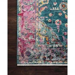 Loloi Rugs Justina Blakeney Rugs - Silvia - SIL-02 Teal/Berry